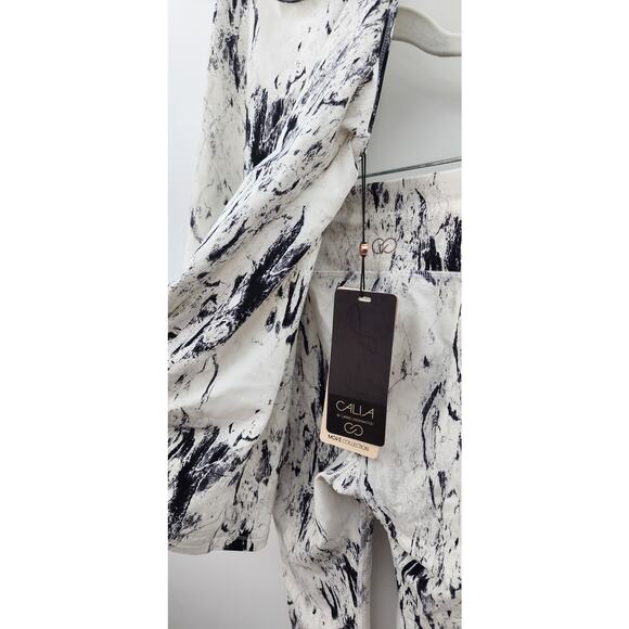 Calia By Carrie Underwood Cracked Marble Set  Small‎ Top / XS Bottom - Picture 9 of 10